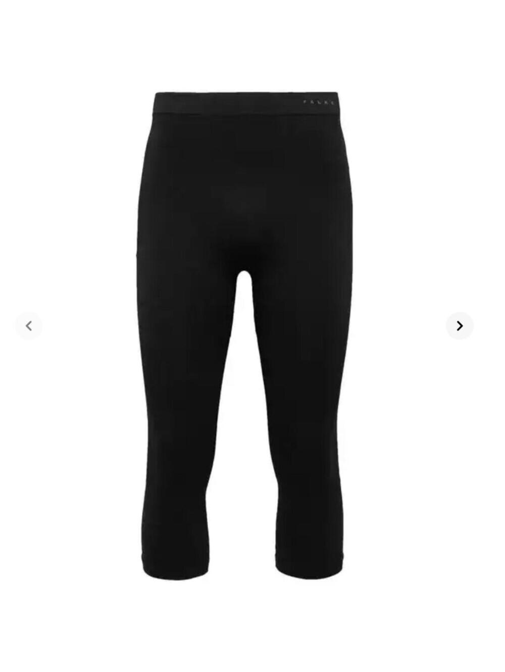 Falke Ergonomic Sport System Warm Stretch Jersey Ski Tights Women’s Black L